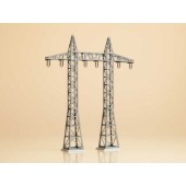 2 high tension masts. AUHAGEN 42630