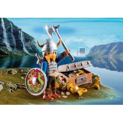 Viking with treasure. PLAYMOBIL 5371