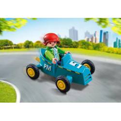 Niño con kart. PLAYMOBIL 5382