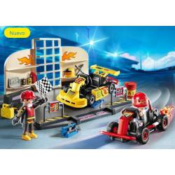 Taller de Karts. PLAYMOBIL 6869