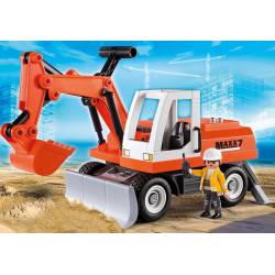 Excavadora con cargadora frontal. PLAYMOBIL 6860