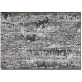 Weathered industrial stone wall. BUSCH 7415