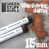 Pinceles weathering, 15 mm. GREEN STUFF WORLD 9312