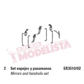 Mirrors and handrails set, TRD. ER3510/02