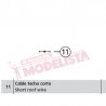 Cable de techo corto para AVE S-112. ER35011