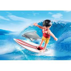 Surfista con tabla. PLAYMOBIL 5372