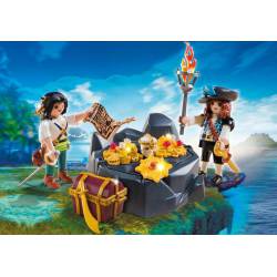 Escondite del tesoro pirata. PLAYMOBIL 6683