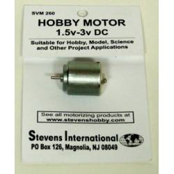 Motor eléctrico DC (1.5-3V). STEVENS SVM260