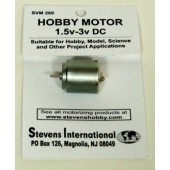 Motor eléctrico DC (1.5-3V). STEVENS SVM260