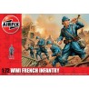 WWII French Infantry. AIRFIX A01728