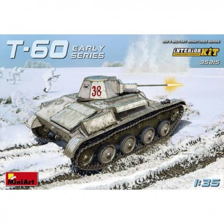 T-60, version inicial con interiores. MINIART 35215