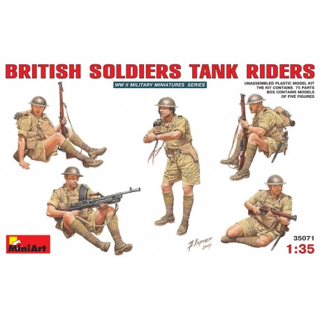 British tank riders. MINIART 35071