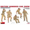 British armoured car crew. MINIART 35069