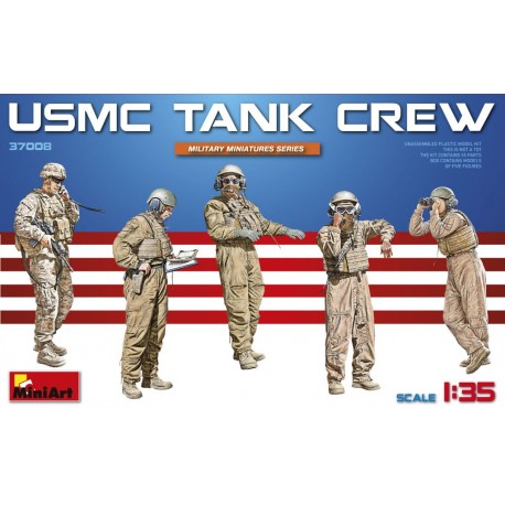 USMC tank crew. MINIART 37008