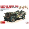 British staff car with crew. MINIART 35050