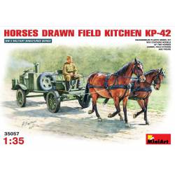 Horses drawn field kitchen KP-42. MINIART 35057