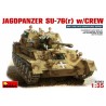 Jadpanzer SU-76(r) w/ crew. MINIART 35053