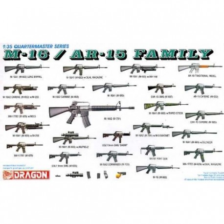 M-16/AR-15 Family. DRAGON 3801