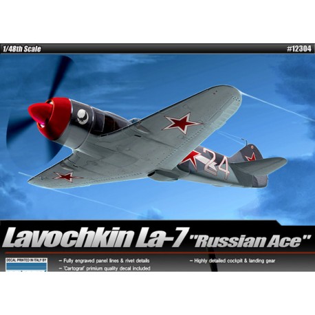 Lavochkin La-7 "Russian Ace". ACADEMY 12304