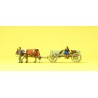 Farmers with farm wagon. PREISER 30412