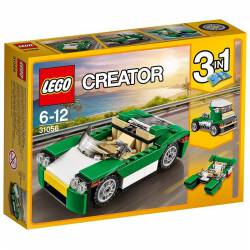 Creator, Descapotable verde. LEGO 31056