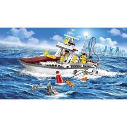 City, Barco de pesca. LEGO 60147