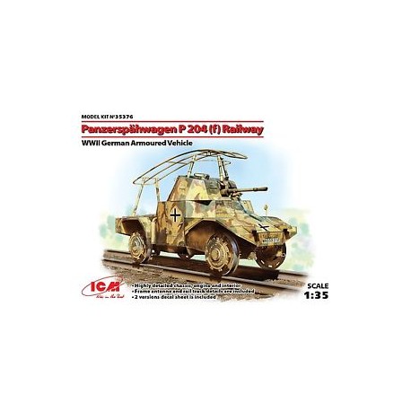 Blindado Panzerspähwagen P204(f). ICM 35376