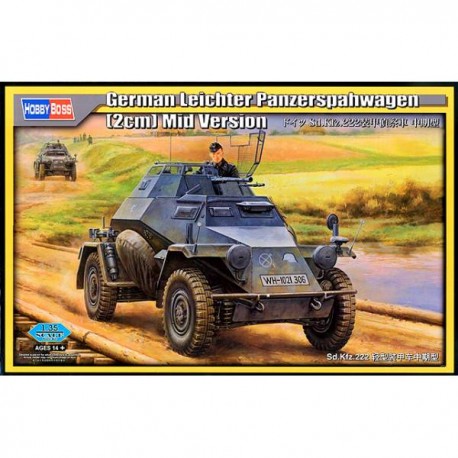 German Leichter Panzerspahwagen 2cm. HOBBY BOSS 80149