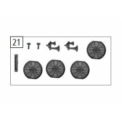 Set de piezas de techo, RENFE 333. ROCO 124558