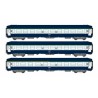 Set de tres coches litera UIC, SNCF. REE MODELES VB-204