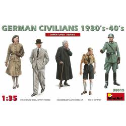 Civiles alemanes, 1930 - 1940. MINIART 38015