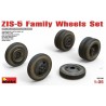 ZIS-5 family wheels set. MINIART 35196