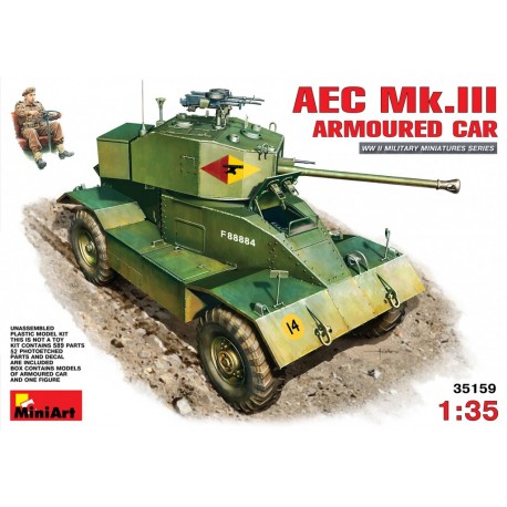 AEC Mk. III Armoured car. MINIART 35159