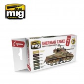 Set Sherman Tanks Vol. 1 (WWII Commonwealth). AMIG 7169