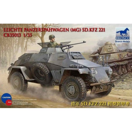 German Sd.Kfz.221 Leichter. BRONCO MODELS CB35013