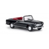 Peugeot 403 Cabrio, black. BREKINA 29158