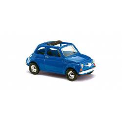 Fiat 500, azul. BUSCH 48724