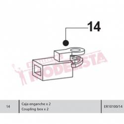 Caja de enganche (x2). ER10100/14