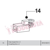 Caja de enganche (x2). ER10100/14