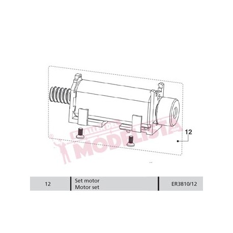 Motor set, RENFE 303. ER3810/12