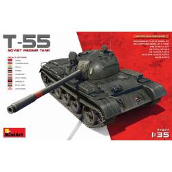 T-55 Soviet Medium Tank. MINIART 37027