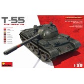 T-55 Soviet Medium Tank. MINIART 37027