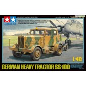 German heavy tractor SS-100. TAMIYA 32593