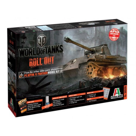 World of tanks: Panther Ausf. G. ITALERI 36506