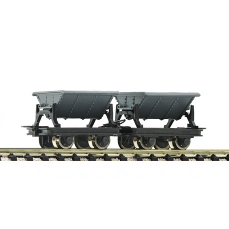 Two-unit tipping truck set. ROCO 34600