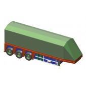 Glass transport trailer, 3a. AWM 90633