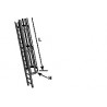 Safety cage and ladder set. PLASTRUCT 90431