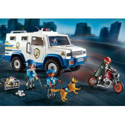 Police Money Transporter. PLAYMOBIL 9371