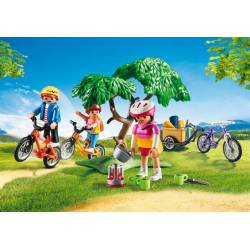 Paseo en bicicleta de montaña. PLAYMOBIL 6890