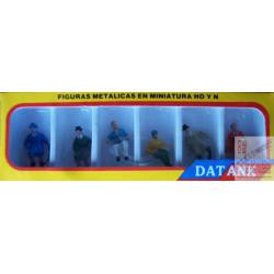 Hombres sentados. ANESTE 4010